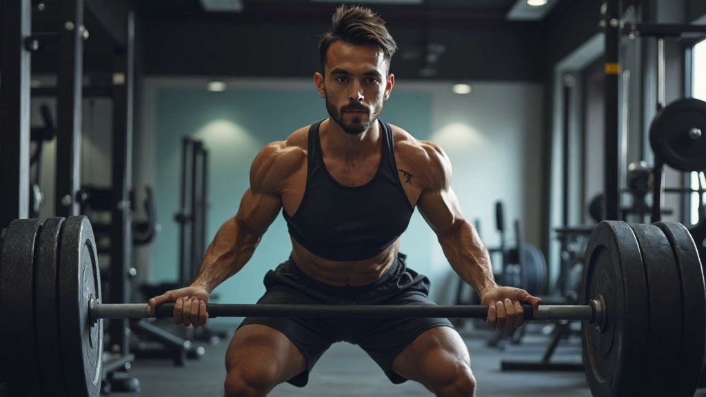 صورة توضيحية لتمارين القوة الأساسية في صالة الرياضة